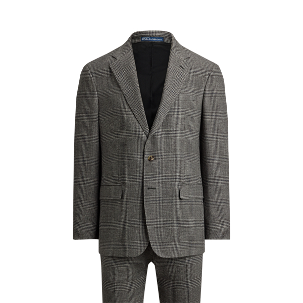 Polo Tailored Fit Glen Plaid Suit