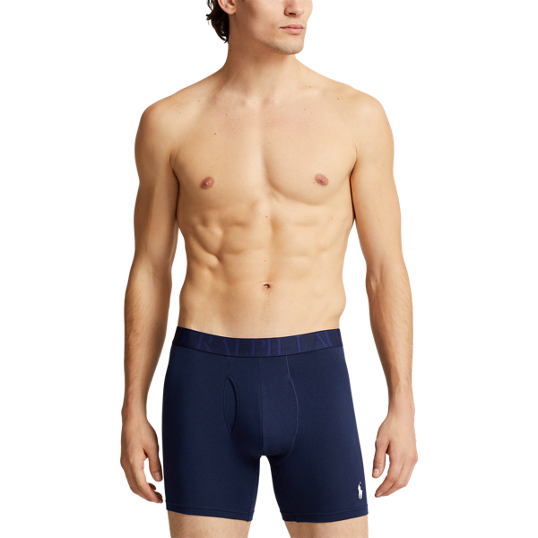 Multi Stretch Cotton Boxer Brief 3-Pack Polo Ralph Lauren 2