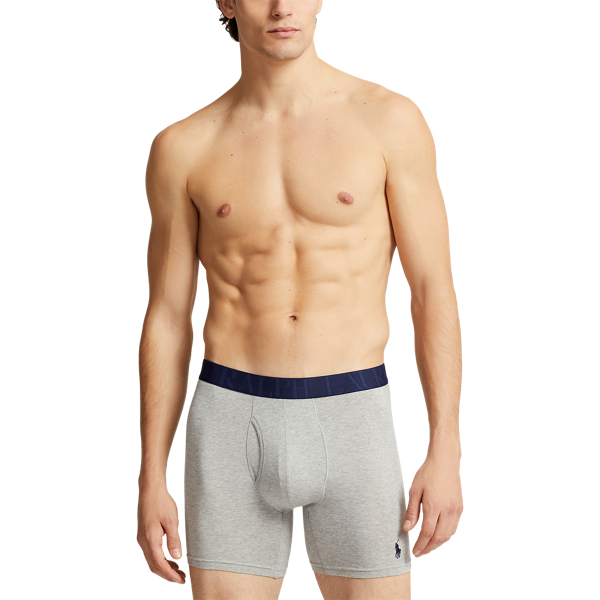 Multi Stretch Cotton Boxer Brief 3-Pack Polo Ralph Lauren 6