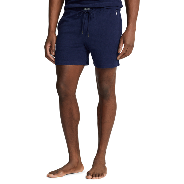 Cruise Navy Terry Cabana Sleep Short Polo Ralph Lauren 3