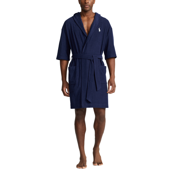 Cruise Navy Terry Cabana Robe Polo Ralph Lauren 2