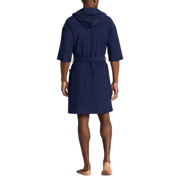 Cruise Navy Terry Cabana Robe Polo Ralph Lauren 3
