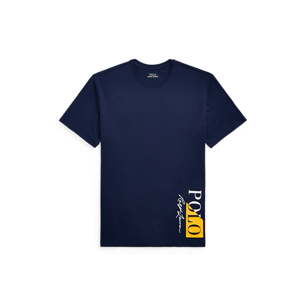 Cruise Navy Logo Logo Jersey Sleep Shirt Polo Ralph Lauren 1