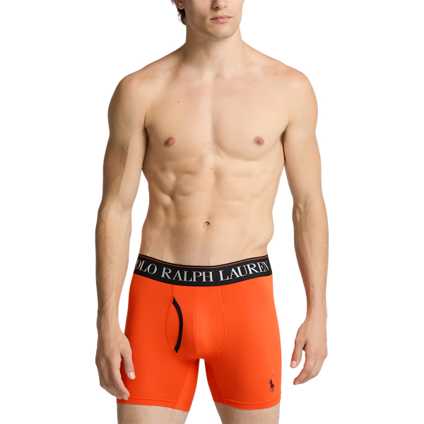 Black Orange Surplus Camo 4D-Flex Microfiber Boxer Brief 3-Pack Polo Ralph Lauren 6