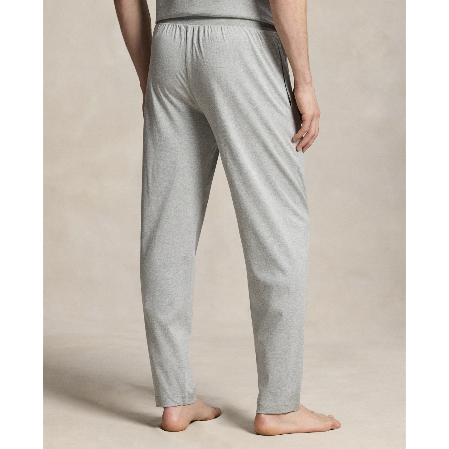 Пижамные брюки Mercerized для мужчин, хлопок — Ralph Lauren, цвет: Меланжевый — фото 3