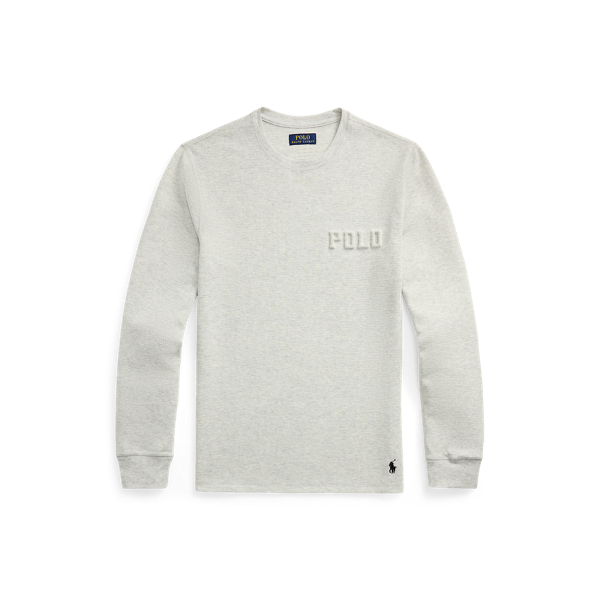 Logo Waffle-Knit Sleep Shirt