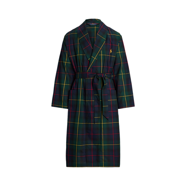 Plaid Cotton Robe