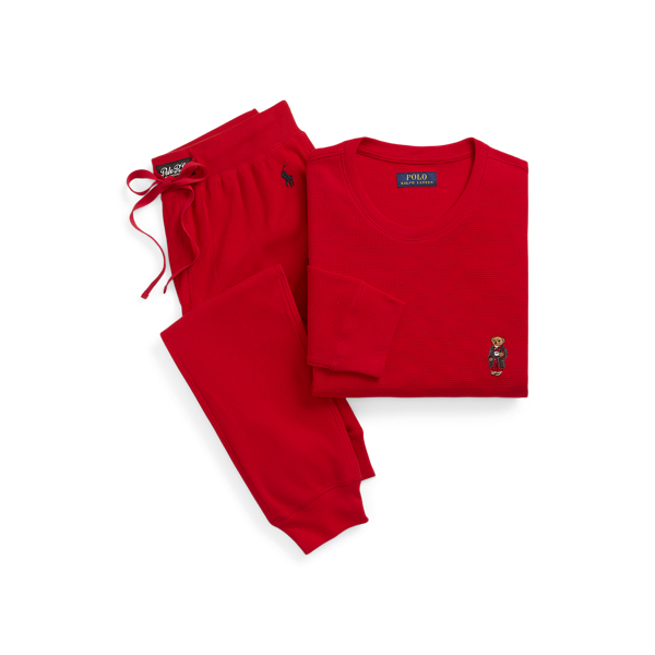 Red polo pajama pants sale