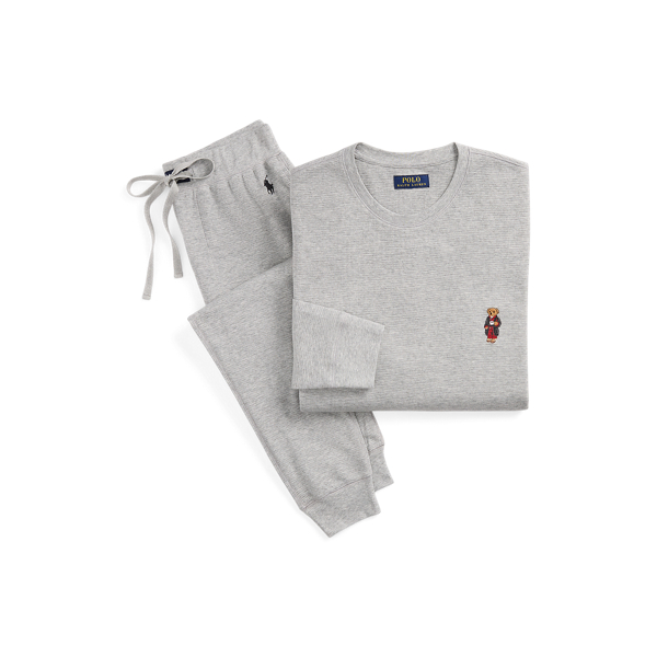 Polo Bear Waffle-Knit Sleep Set