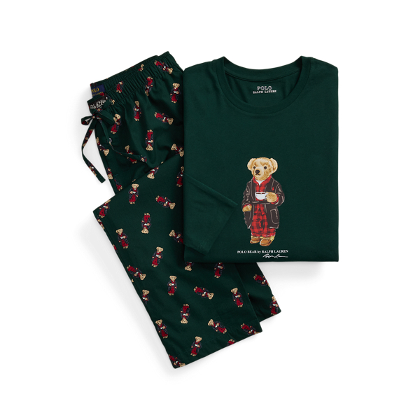 Polo Bear Cotton Sleep Set