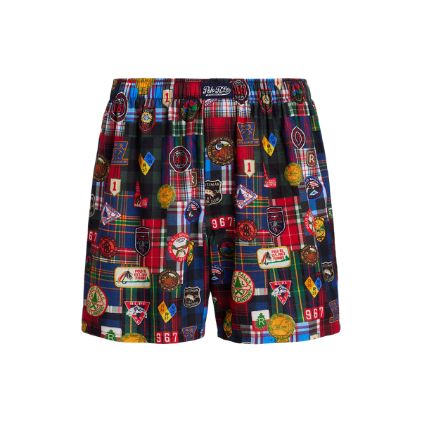 Print Flannel Boxer