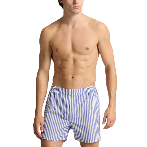 Multi Classic Woven Cotton Boxer 3-Pack Polo Ralph Lauren 6
