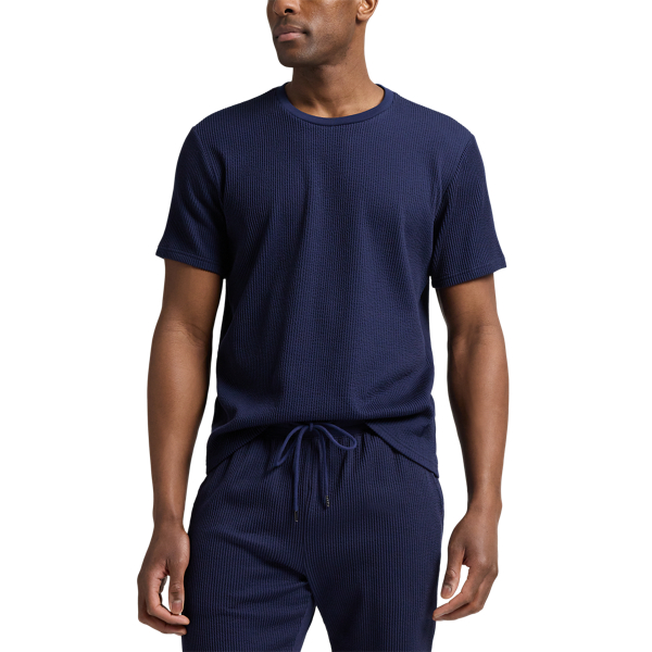 Knit Seersucker Sleep Shirt
