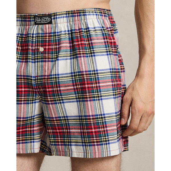 Plaid Cotton Flannel Boxer