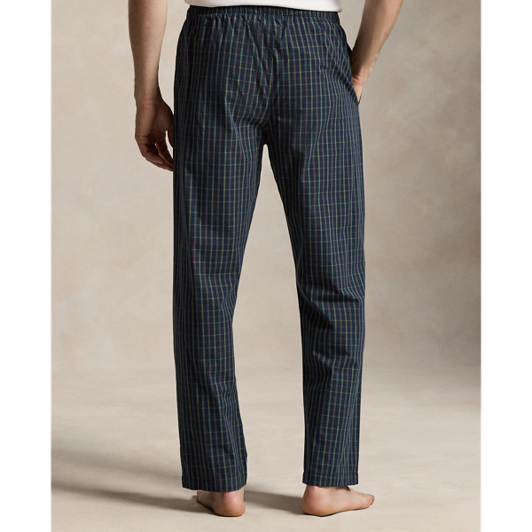 Plaid Cotton Pajama Pant