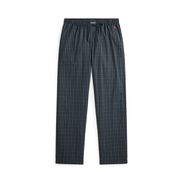 Plaid Cotton Pajama Pant