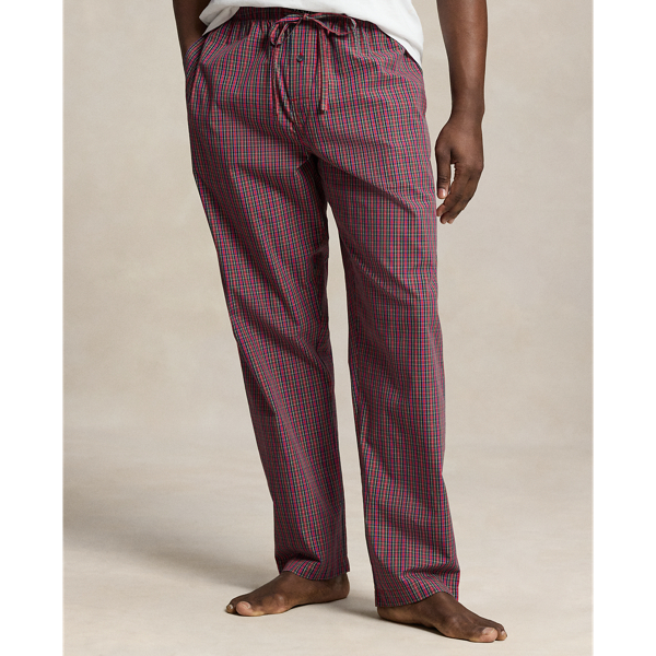 Plaid Cotton Pajama Pant