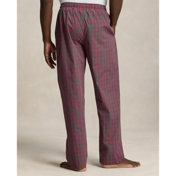 Plaid Cotton Pajama Pant