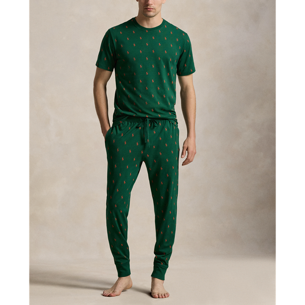 Polo Pony Cotton Jersey Sleep Jogger