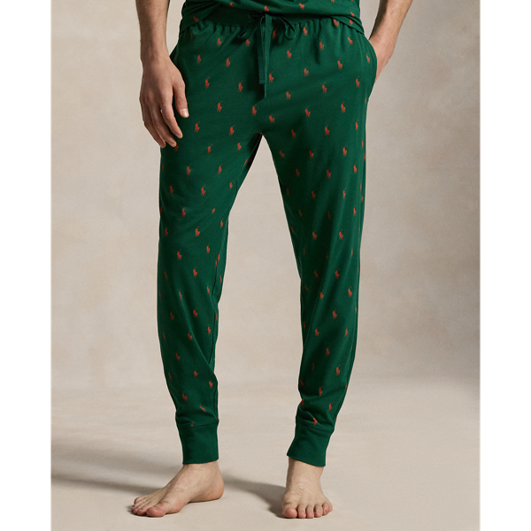 Polo Pony Cotton Jersey Sleep Jogger