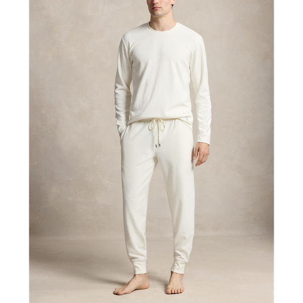 Clubhouse Cream Cozy Knit Sleep Jogger Polo Ralph Lauren 2