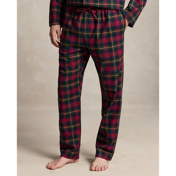 Plaid Flannel Pajama Set