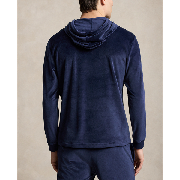Plush Velour Sleep Hoodie