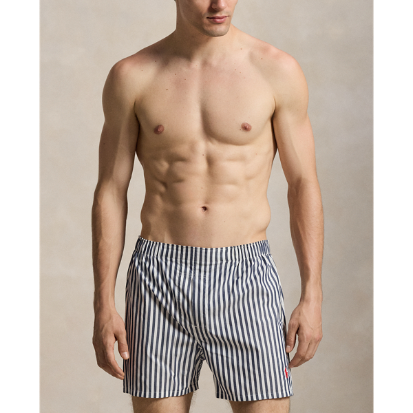3 Pk Multi Classic Fit Woven Cotton Boxer 3-Pack Polo Ralph Lauren 6