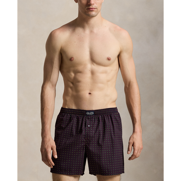 Foulard-Print Cotton Boxer