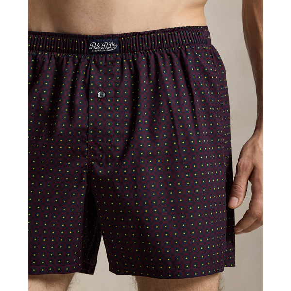 Foulard-Print Cotton Boxer