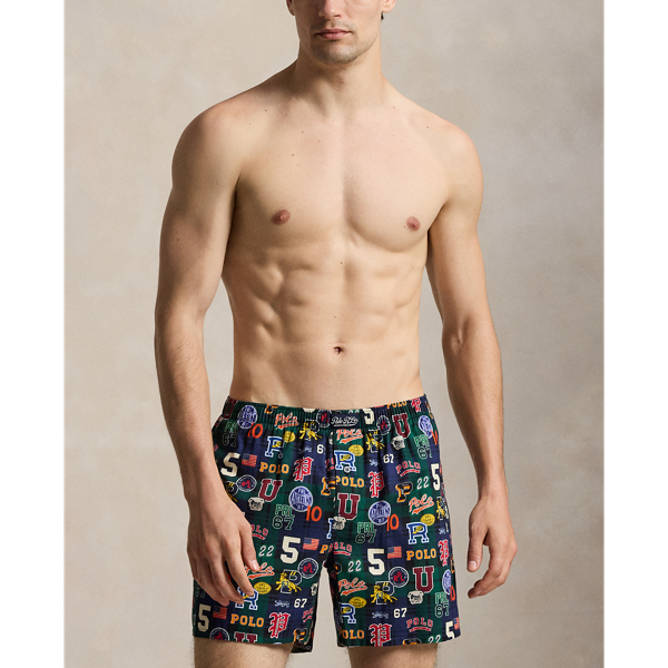 Multi Cotton Flannel Boxer Polo Ralph Lauren 2