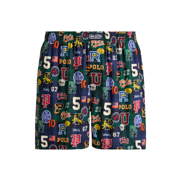 Multi Cotton Flannel Boxer Polo Ralph Lauren 1