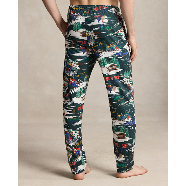 Print Jersey Pajama Pant