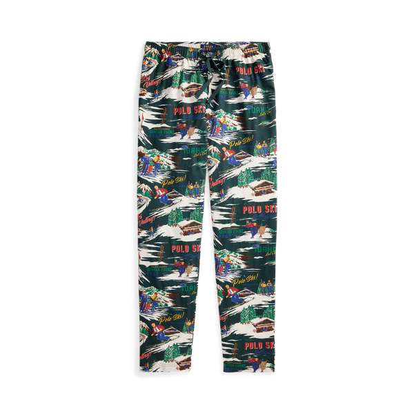 Print Jersey Pajama Pant