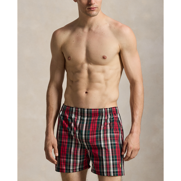 Classic Fit Woven Cotton Boxer 3-Pack