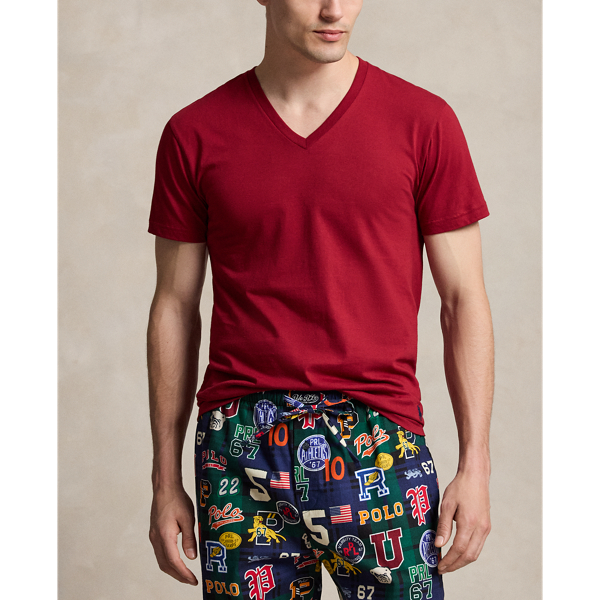 Multi Classic Fit Wicking V-Neck 3-Pack Polo Ralph Lauren 4