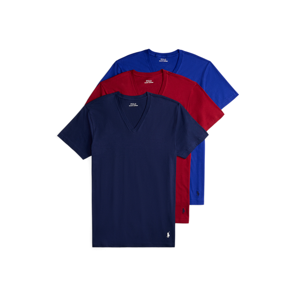 Multi Classic Fit Wicking V-Neck 3-Pack Polo Ralph Lauren 1