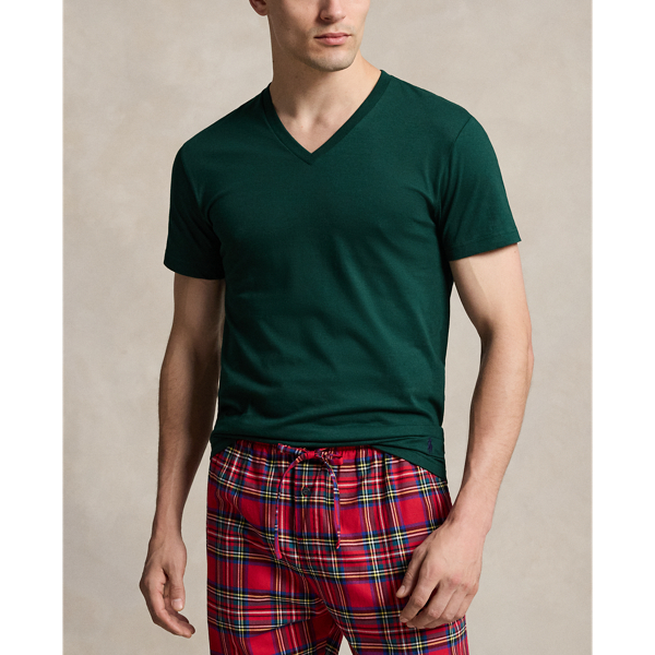 Classic Fit Wicking V-Neck 3-Pack