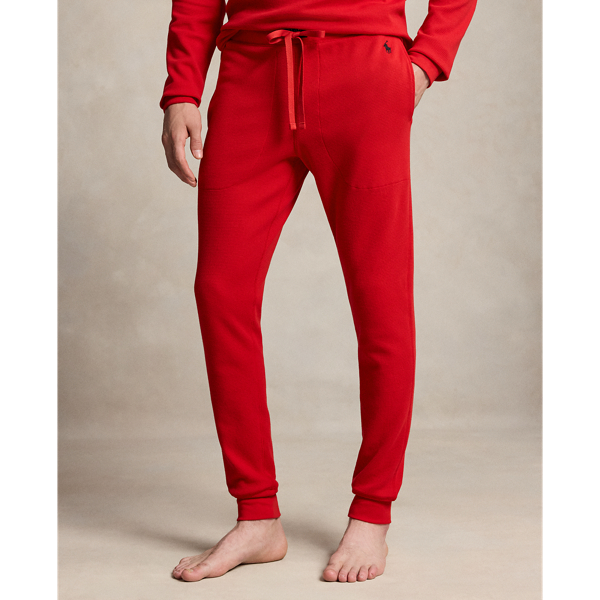 Red Polo Bear Waffle-Knit Sleep Set Polo Ralph Lauren 5