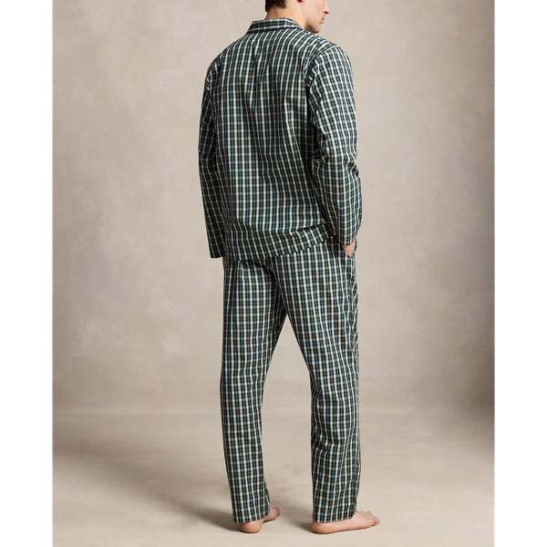 Plaid Cotton Pajama Set