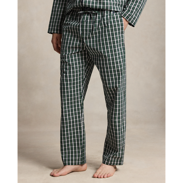Plaid Cotton Pajama Set