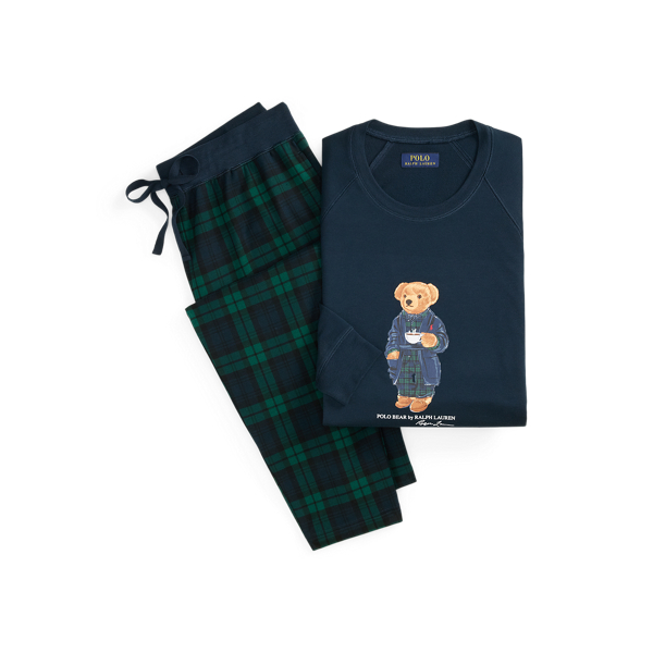 Polo Bear Terry Sleep Set