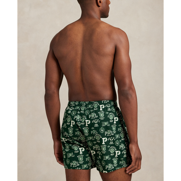Polo Athletic Toss Print Cotton Flannel Boxer Polo Ralph Lauren 3