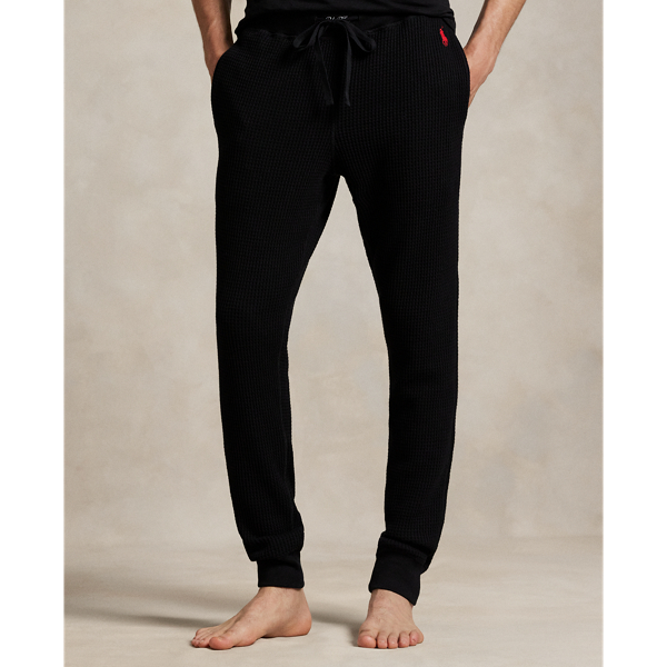 Polo Black/Red Thermal-Knit Sleep Jogger Polo Ralph Lauren 3