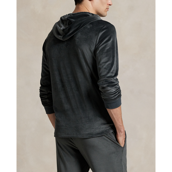 Plush Velour Sleep Hoodie