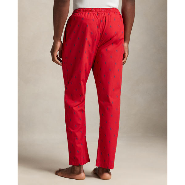 RL 2000 Red/Navy AOPP Polo Pony Pajama Pant Polo Ralph Lauren 4