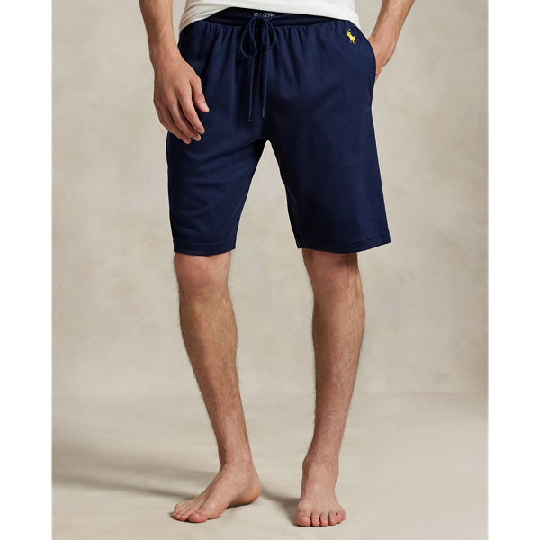 Cruise Navy Mercerized Cotton Sleep Short Polo Ralph Lauren 3