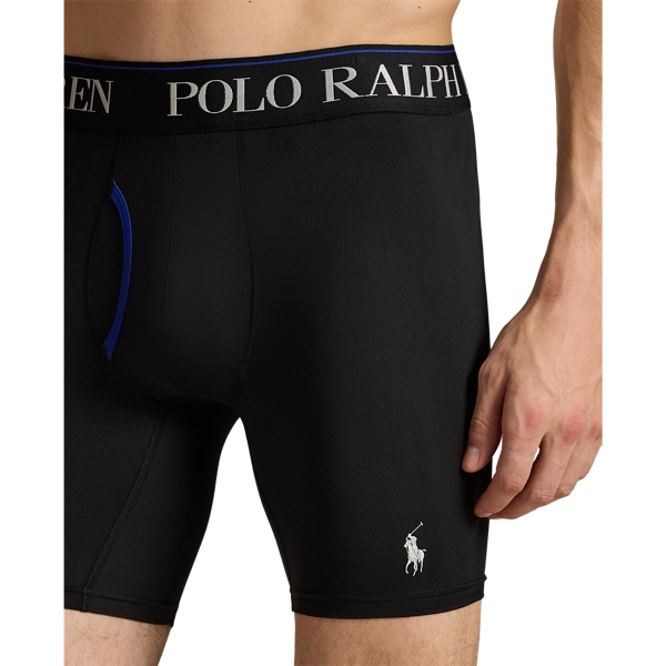 Multi 4D-Flex Long Boxer Brief 3-Pack Polo Ralph Lauren 3