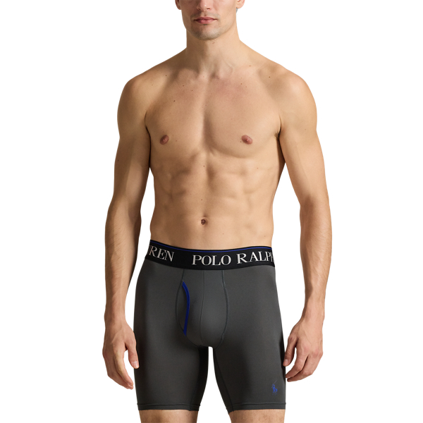 Multi 4D-Flex Long Boxer Brief 3-Pack Polo Ralph Lauren 6