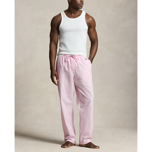 Pink Stripe Striped Cotton Pajama Pant Polo Ralph Lauren 2